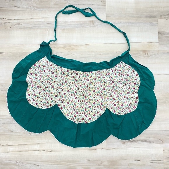 Vintage handmade waist aprons cottage homemakers homesteaders 2 total - Picture 3 of 4
